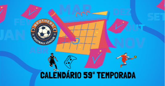 Foto notícia CALENDÁRIO 59ª Temporada