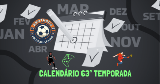 Foto notícia CALENDÁRIO 63ª Temporada
