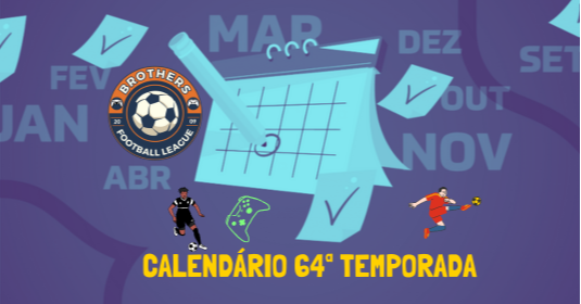 Foto notícia CALENDÁRIO 64ª Temporada