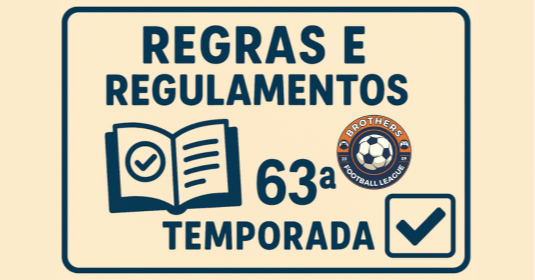 Foto notícia REGRAS 63ª Temporada