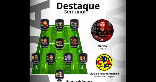 Foto notícia DESTAQUE PRIMEIRA SEMANA GOAT LEAGUE I